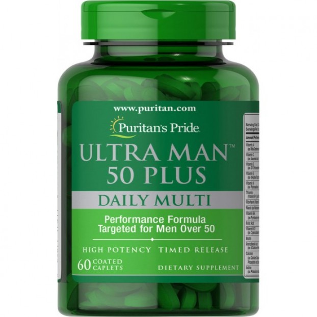 Ultra Man 50 Plus 60 Caplets EXP 5-2024