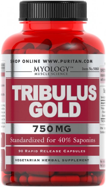 Myology™ Tribulus Gold Standardized Extract 750 mg 90 Capsules