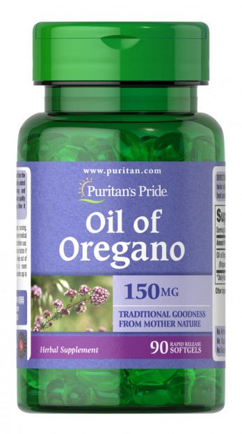 Oil of Oregano 150 mg 90 softgels