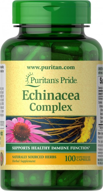 Echinacea Complex 100 Capsules EXP 6-2023