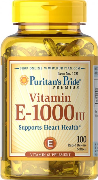 Vitamin E-1000 IU 100 Softgels