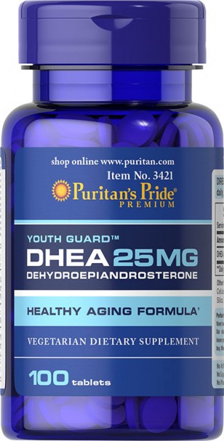 DHEA 25 mg 100 Tablets