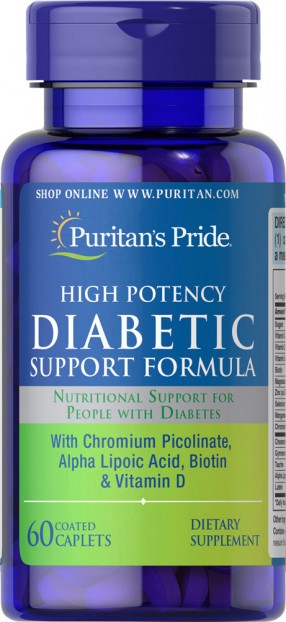 Diabetic Support Formula 60 Caplets