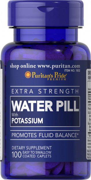 Extra Strength Water Pill™ 100 Caplets EXP 4-2022