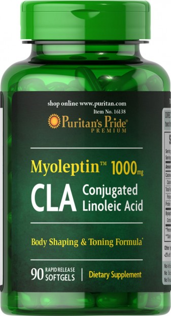Myo-Leptin™ CLA 1000 mg   90 Softgels EXP 31-12-2022