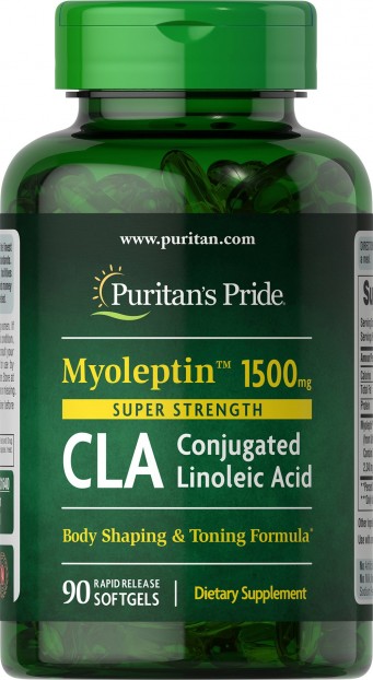 Super Strength Myo-Leptin™ CLA 1500 mg 90 Softgels 3/2020