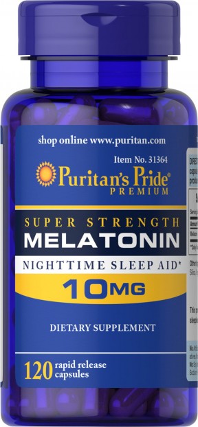 Melatonin 10 mg  120 Capsules EXP 6-2022