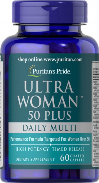 Ultra Woman™ 50 Plus Multi-Vitamin 60 Caplets