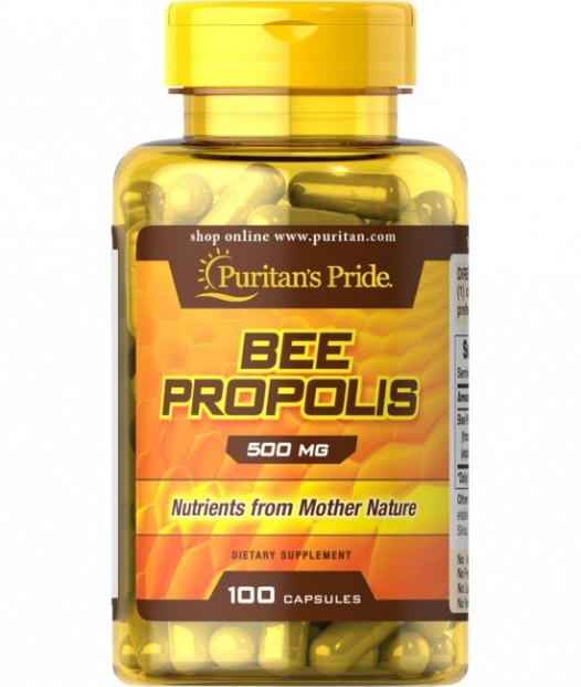 Bee Propolis 500 mg 100 Capsules EXP 4-2023