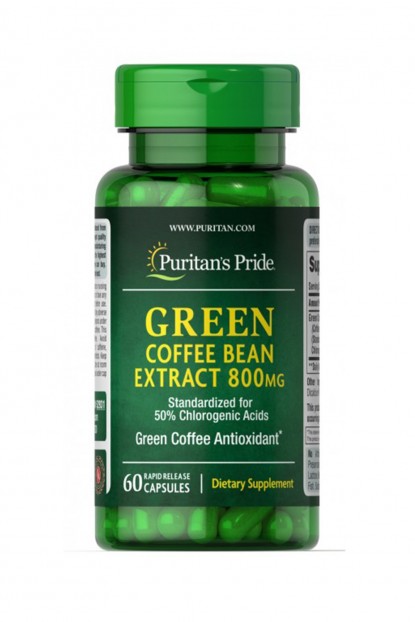 Green Coffee Bean Extract 800mg 60 capsules