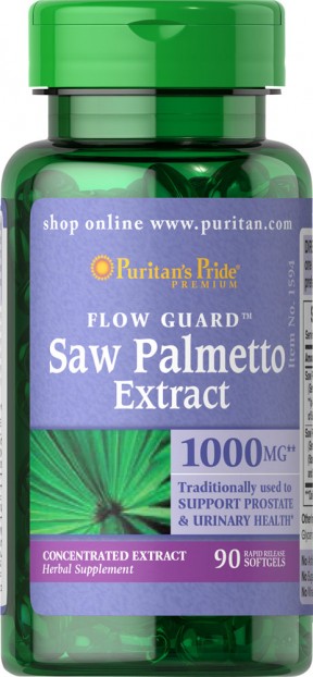 Saw Palmetto Extract 90 Softgels