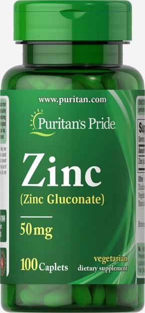 Zinc  50 mg 100 Tablets