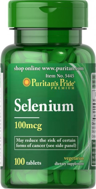 Selenium 100 mcg 100 Tablets