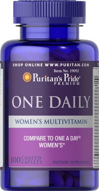 Women's One Daily Multivitamins 100 Caplets