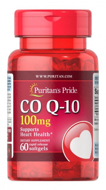 Q-SORB™ Co Q-10 100 mg 60 Rapid Release Softgels