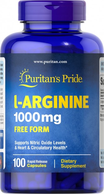 L-Arginine 1000 mg 100 Capsules