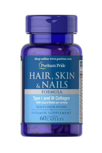 Hair, Skin & Nails Formula 60 Caplets